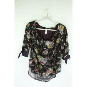 Perseption Concept Peasant Top floral